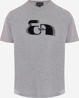 Emporio Armani T Shirt Emporio Armani In Cotone Con Logo