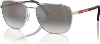 Prada Heren, Accessoires, Grijs, Maat: 60 MM