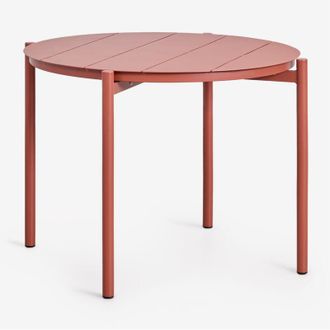Sklum Tavolo da pranzo rotondo &Oslash;110 cm in alluminio Elton SKLUM