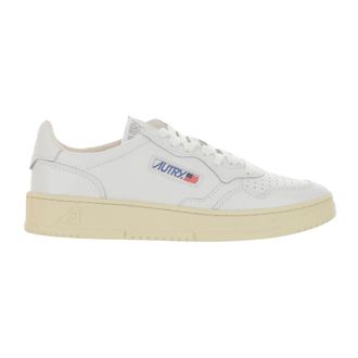 Autry Medalist Lage Sneakers - Heren - Sneakers - Wit - 41 EU - Katoen - Schoenen