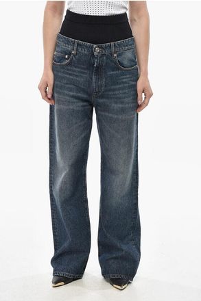 Max Mara SPORTMAX Jeans AFOSO With 25cm Elastic Waistband size 28