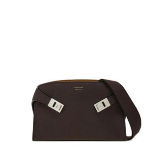 Ferragamo Brown Gancini Bum Bag - male - Ferragamo - Cross Body Bags - Brown - ONE SIZE - Bags