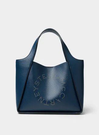Stella McCartney Womens Studded logo tote bag