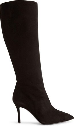 Giuseppe Zanotti Kalima 90mm pointed-toe boots - women - Suede - 35 - Black