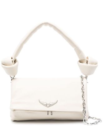 Zadig&Voltaire Rock Eternal leren schoudertas - Beige