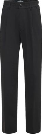 Drykorn Broeken, Heren, Zwart, W38 L34, Leer, Chasy Slim-fit Broeken
