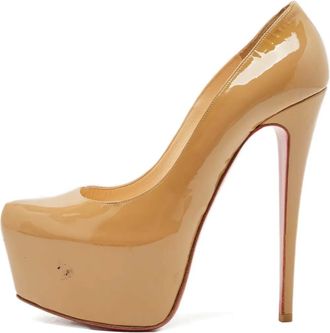 Christian Louboutin Pumps Daffodile con plateau - Toni neutri