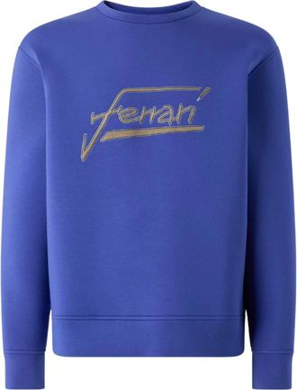 Ferrari Sudadera de cuello redondo Scuba - Sweatshirts & Hoodies - Hombre - Azul - M