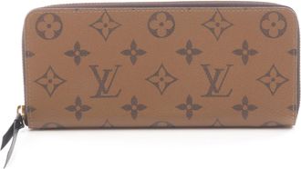 Louis Vuitton Brown Monogram Reverse Monogram Reverse Long Wallet (Bi-Fold) (Pre-Owned)