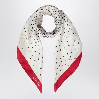 Valentino Garavani Foulard Little Stars Starry in seta