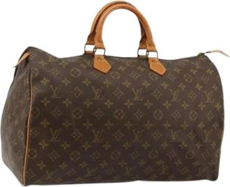 Louis Vuitton Pre-owned Handbags, female, Brown, Size: ONE SIZE Pre-owned Speedy 40 Hand Bag