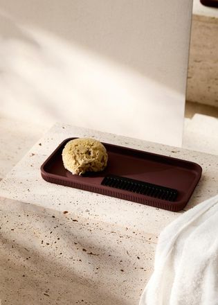 Mango Vassoio bagno resina granato - Home - Taglia unica - MANGO HOME