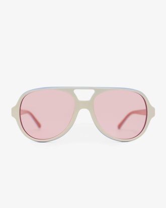 Oncept Womens Charlie Sunglasses In Ivory