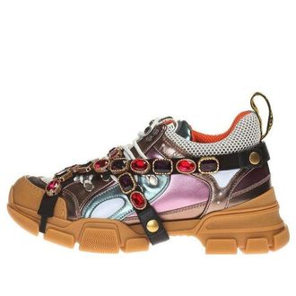 Gucci (WMNS) Gucci Flashtrek Crystals Multi-Color Metallic 537133-DOR60-8266