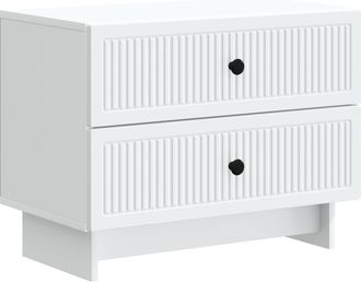 vidaXL Armario De Noche 62 X 34,5 X 47,5 Cm Madera De Ingenier&iacute;a Vidaxl