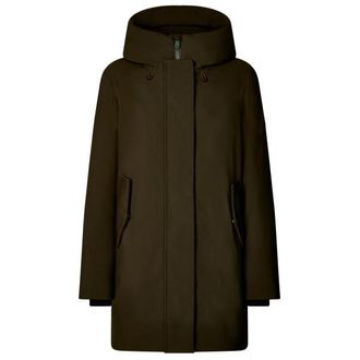 Save The Duck Nellie Mantel f&uuml;r Damen | oliv/schwarz