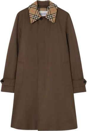 Burberry Tottenham Trenchcoat - Heren - Trenchcoats - Bruin - L - Katoen - Jassen