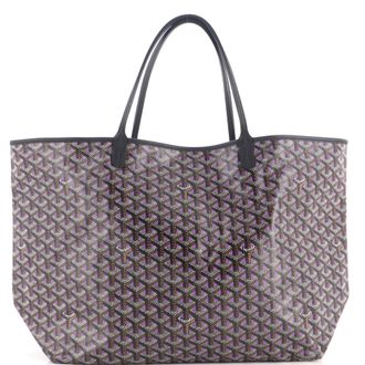 Goyard Saint Louis Tote Claire Voie Coated Canvas GM