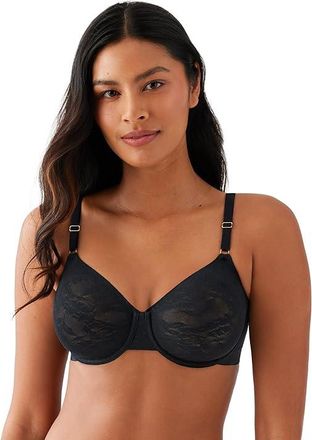 Wacoal High Profile Underwire Bra Womens Bra Black : 38DDD, Nylon/Spandex