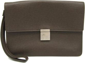 Louis Vuitton Pre-owned Clutches, female, Brown, Size: ONE SIZE Pre-owned Canvas louis-vuitton-bags