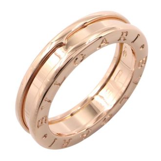 Bulgari Gold Pink Gold (18K) Band Ring (Pre-Owned)
