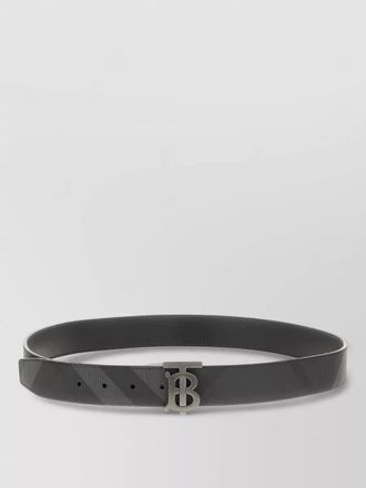 Burberry reversible leather belt adjustable length smooth finish