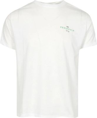 Peninsula Marzamemi T-shirt - Heren - T-shirts - Wit - S - Katoen - Tops