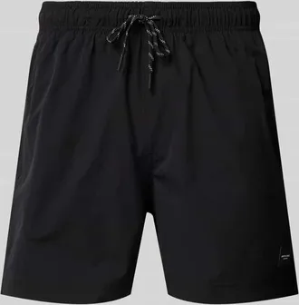Jack & Jones Jack & Jones Badehose mit elastischem Bund Modell STMAUI in Black, Größe S