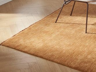 Castlery Small Brown Area Rug | Cora by Castlery, 5 x 8 Home Decor