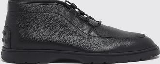 Tod's Deerskin Chukka Boots with Heel Pebbles and Elastic Laces