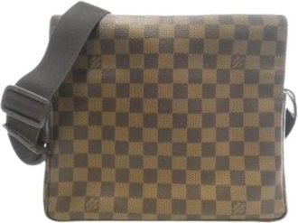 Louis Vuitton Pre-owned Damier Naviglio Borsa a spalla - - Pre-owned - Donna - Marrone - ONE SIZE