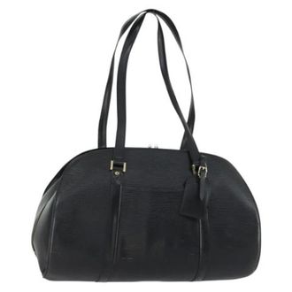 Louis Vuitton Pre-owned Shoulder Bags, female, Black, Size: ONE SIZE Pre-owned Leather Vintage Shoulder Bag