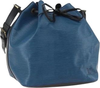 Louis Vuitton Pre-owned Bucket Bags, female, Blue, Size: ONE SIZE Pre-owned Vintage Bucket Bag