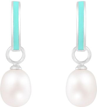 Splendid Pearls Silver 7-8Mm Pearl Earrings