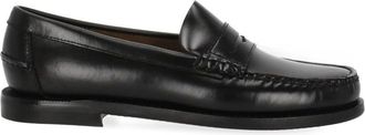 Sebago Black Patent Leather Loafers