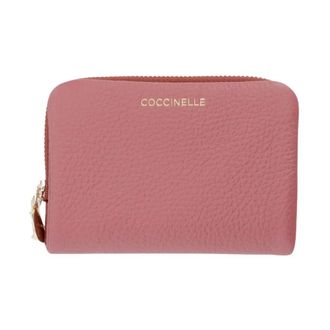 Coccinelle C-Me Softy Portemonnee - Dames - Accessoires - Roze - Maat: ONE Size Leer