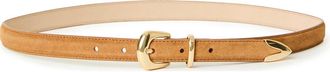 B-Low The Belt Leo Suede Belt in Camel Gold at Nordstrom, Size X-Small
