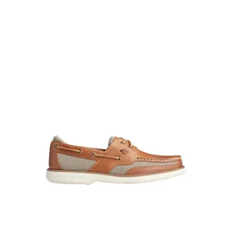 Sperry Top-Sider Halyard 2-Eye Leather Chino Beige STS22767 Mens