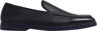 Doucal's Mocassino - Heren - Loafers - Blauw - 39 EU - Leer - Schoenen