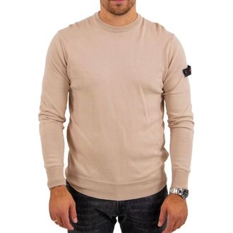 Peuterey Exmoor RWS 08 Trui - Heren - Truien - Beige - Maat: XL Katoen