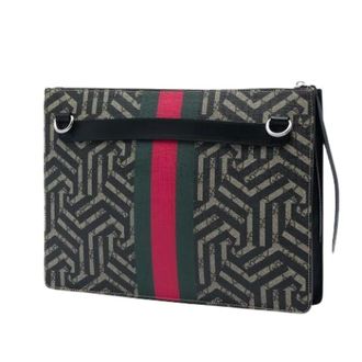Gucci Pre-owned Vintage Canvas Crossbody - Dames - Pre-owned - Veelkleurig - Maat: ONE Size Leer