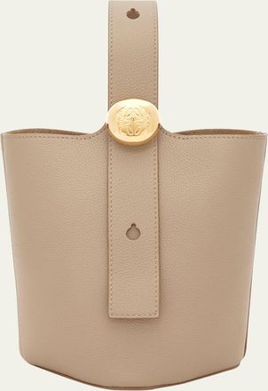 Loewe Mini Pebble Leather Bucket Bag
