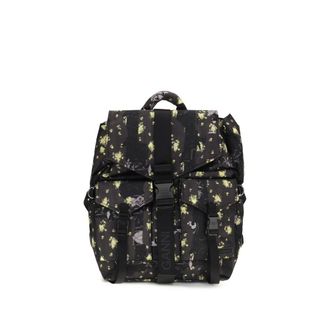 Ganni Multicolor Recycled Polyamide Womens Backpack