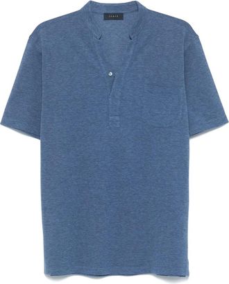 Sease Fish Tail Short T-shirt - Blauw