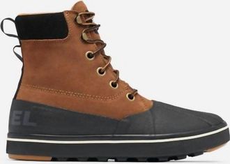 Sorel Mens Sorel Metro Ii Boot In Velvet Tan/black