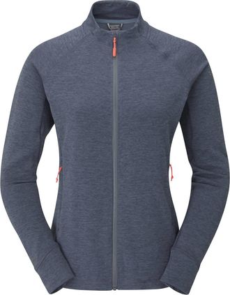 RAB Womens Nexus Full Zip Jacket In Steel
