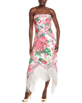 Tadashi Shoji Printed Midi Dress