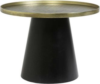 Light & Living Light&living - Mesa De Centro Popeta Bronce Antiguo-negro