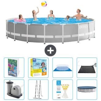 Intex Piscina Prism Frame Redonda - 549x122 Cm - 9-piezas S582