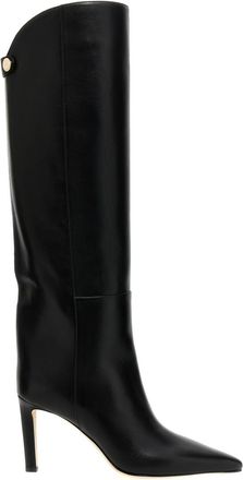 Jimmy Choo London Black Leather Boots